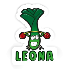 Sticker Leek Leona Image