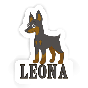 Aufkleber Leona Pinscher Image