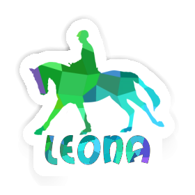 Sticker Leona Horse Rider Image
