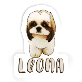 Leona Aufkleber Shih Tzu Image