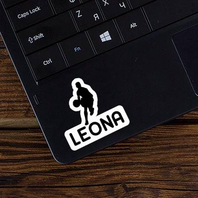 Joueur de basket-ball Autocollant Leona Notebook Joueur de basket-ball Autocollant Leona Gift package Image