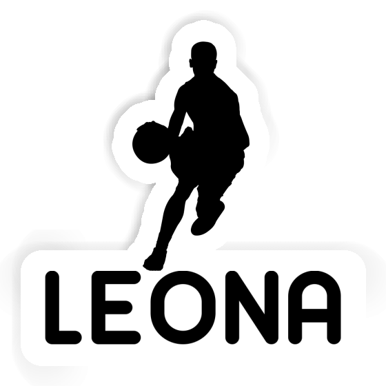 Joueur de basket-ball Autocollant Leona Laptop Joueur de basket-ball Autocollant Leona Laptop Image