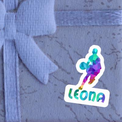 Autocollant Leona Joueur de basket-ball Autocollant Leona Joueur de basket-ball Image