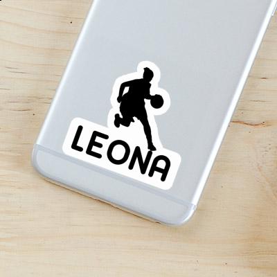 Joueuse de basket-ball Autocollant Leona Notebook Joueuse de basket-ball Autocollant Leona Notebook Image