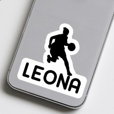 Joueuse de basket-ball Autocollant Leona Notebook Joueuse de basket-ball Autocollant Leona Gift package Image