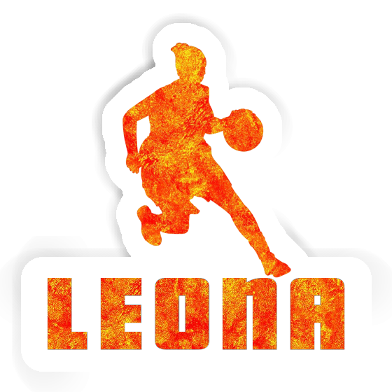 Leona Autocollant Joueuse de basket-ball Gift package Image