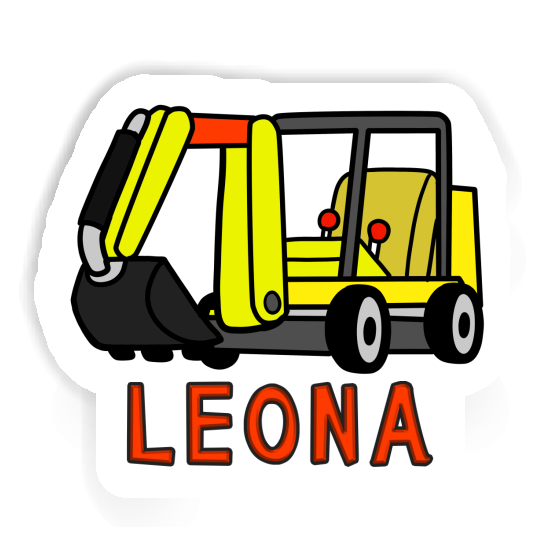 Leona Sticker Minibagger Leona Sticker Minibagger Image