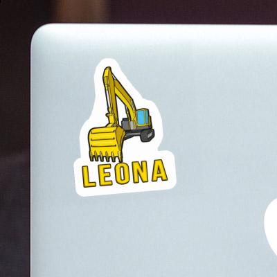 Leona Aufkleber Bagger Laptop Leona Aufkleber Bagger Laptop Image