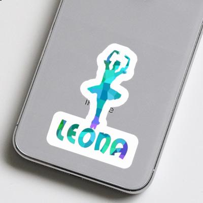 Sticker Ballerina Leona Laptop Sticker Ballerina Leona Laptop Image