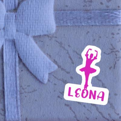 Aufkleber Leona Ballerina Laptop Image