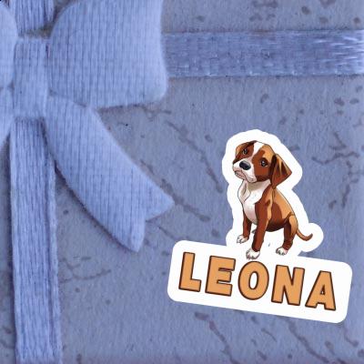 Leona Sticker Boxer Notebook Leona Sticker Boxer Gift package Image