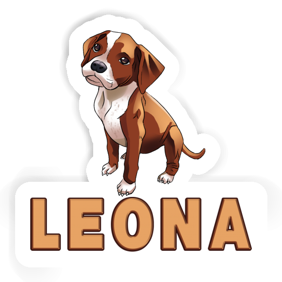 Leona Sticker Boxer Leona Sticker Boxer Image