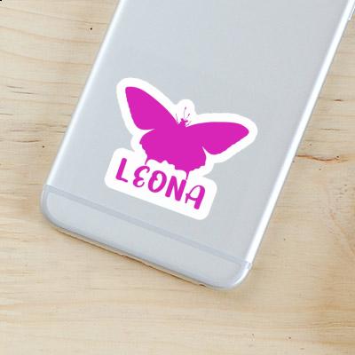 Butterfly Sticker Leona Notebook Butterfly Sticker Leona Gift package Image