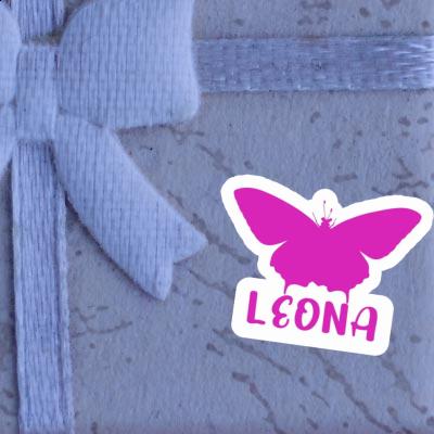 Butterfly Sticker Leona Notebook Butterfly Sticker Leona Gift package Image