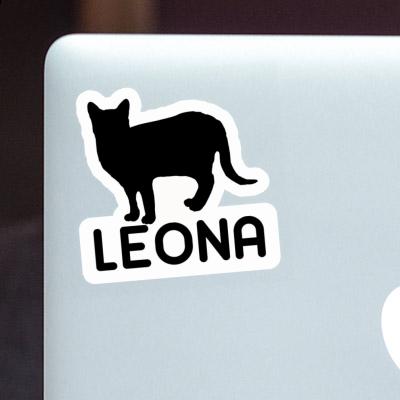 Autocollant Leona Chat Notebook Autocollant Leona Chat Gift package Image