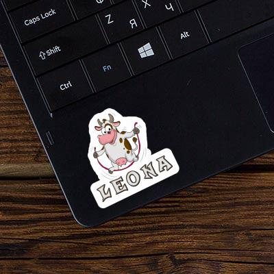 Sticker Leona Kuh Notebook Sticker Leona Kuh Gift package Image