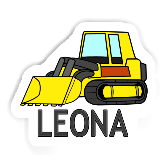 Raupenlader Sticker Leona Notebook Raupenlader Sticker Leona Gift package Image