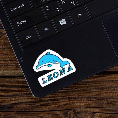 Aufkleber Leona Delphin Notebook Aufkleber Leona Delphin Notebook Image