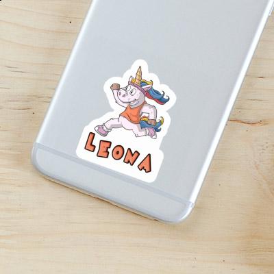 Autocollant Coureuse Leona Notebook Autocollant Coureuse Leona Notebook Image