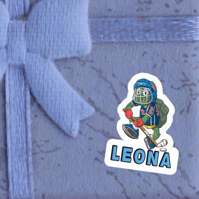 Aufkleber Hockeyspieler Leona Notebook Aufkleber Hockeyspieler Leona Notebook Image