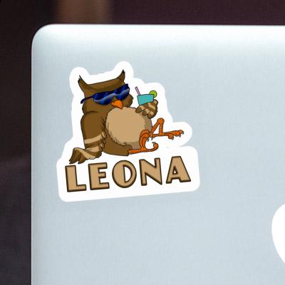 Leona Autocollant Hibou Notebook Leona Autocollant Hibou Gift package Image