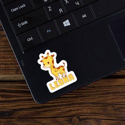 Sticker Leona Giraffe Laptop Sticker Leona Giraffe Laptop Image