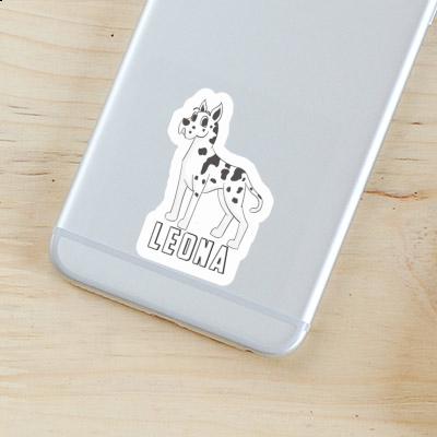 Dogge Sticker Leona Notebook Dogge Sticker Leona Gift package Image