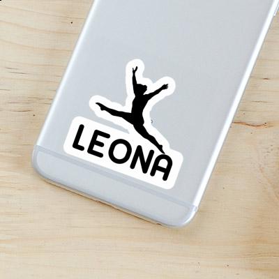 Leona Sticker Gymnastin Notebook Leona Sticker Gymnastin Gift package Image