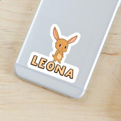 Aufkleber Hase Leona Notebook Aufkleber Hase Leona Notebook Image