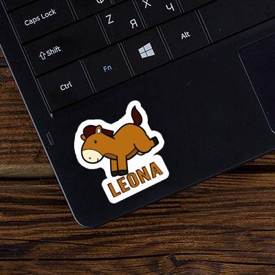 Horse Sticker Leona Notebook Horse Sticker Leona Notebook Image