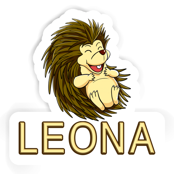 Aufkleber Igel Leona Notebook Aufkleber Igel Leona Notebook Image