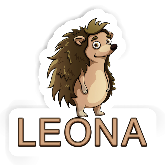 Leona Aufkleber Igel Notebook Leona Aufkleber Igel Gift package Image