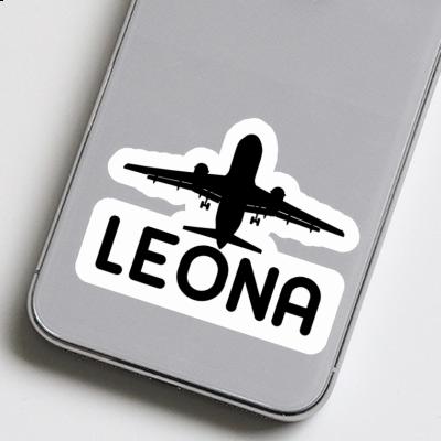 Leona Sticker Jumbo-Jet Notebook Image