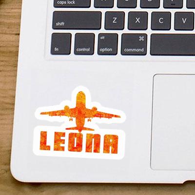 Jumbo-Jet Autocollant Leona Laptop Jumbo-Jet Autocollant Leona Laptop Image
