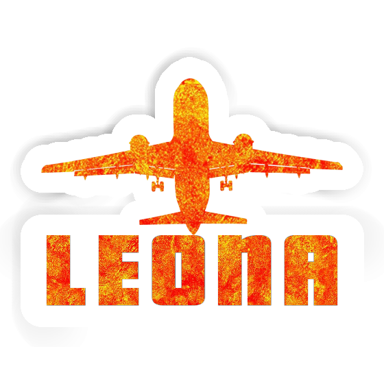 Jumbo-Jet Autocollant Leona Notebook Jumbo-Jet Autocollant Leona Gift package Image