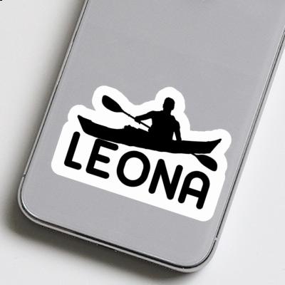 Leona Autocollant Kayakiste Notebook Leona Autocollant Kayakiste Notebook Image