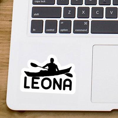 Kayaker Sticker Leona Notebook Kayaker Sticker Leona Gift package Image