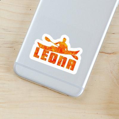 Sticker Leona Kayaker Notebook Sticker Leona Kayaker Gift package Image