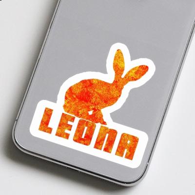 Autocollant Lapin Leona Laptop Autocollant Lapin Leona Laptop Image