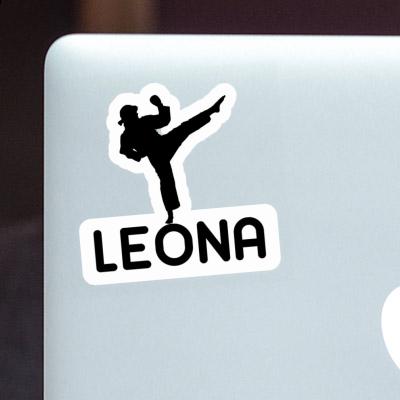 Aufkleber Karateka Leona Notebook Aufkleber Karateka Leona Gift package Image