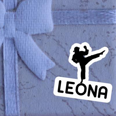 Sticker Karateka Leona Notebook Sticker Karateka Leona Gift package Image