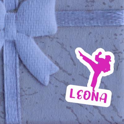 Sticker Leona Karateka Laptop Sticker Leona Karateka Laptop Image
