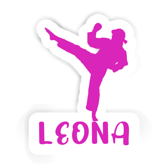 Sticker Leona Karateka Notebook Sticker Leona Karateka Notebook Image