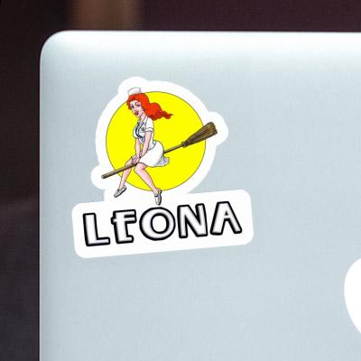 Aufkleber Krankenschester Leona Notebook Aufkleber Krankenschester Leona Gift package Image