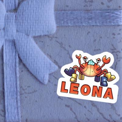 Leona Autocollant Crabe Laptop Leona Autocollant Crabe Laptop Image
