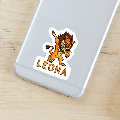 Sticker Löwe Leona Notebook Sticker Löwe Leona Gift package Image