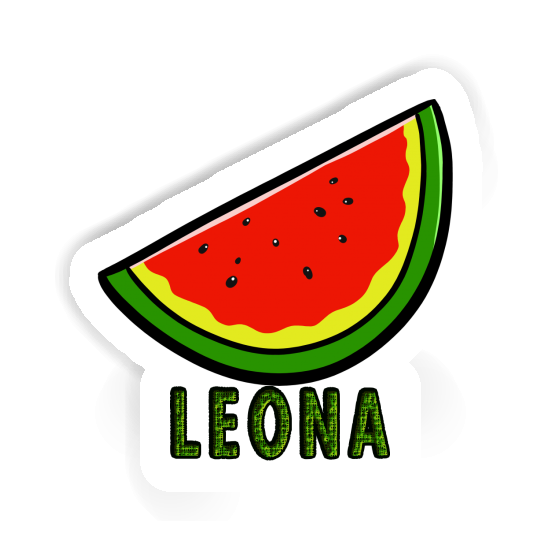 Aufkleber Leona Wassermelone Notebook Aufkleber Leona Wassermelone Notebook Image