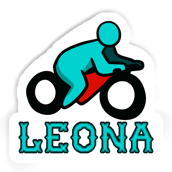 Leona Autocollant Motocycliste Notebook Leona Autocollant Motocycliste Gift package Image