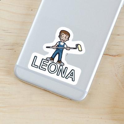Sticker Maler Leona Notebook Sticker Maler Leona Gift package Image