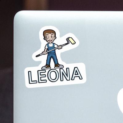 Sticker Maler Leona Notebook Sticker Maler Leona Notebook Image